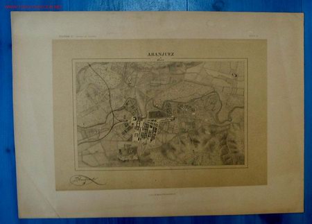Mapas contempor&aacute;neos: VISTA AEREA ARANJUEZ - Foto 1