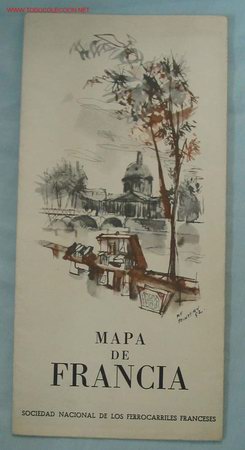 Mapas contempor&aacute;neos: MAPA DE FRANCIA - Foto 1