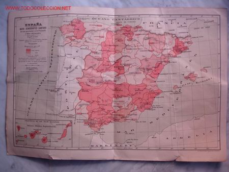 Mapas contempor&aacute;neos: MAPA DEMOGRAFICO SANITARIO - Foto 1