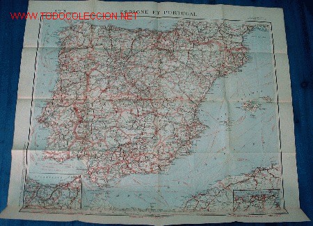 Mapas contempor&aacute;neos: MAPA ESPA&Ntilde;A Y PORTUGAL - Foto 1