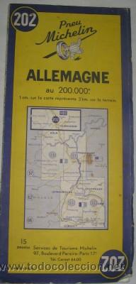 Mapas contempor&aacute;neos: MAPA MICHEL&Iacute;N DE ALEMANIA 202 - Foto 1