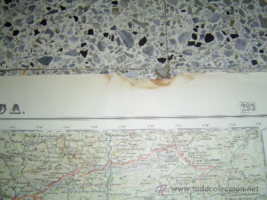 Mapas contempor&aacute;neos: Viejo mapa de BERGA - Foto 2