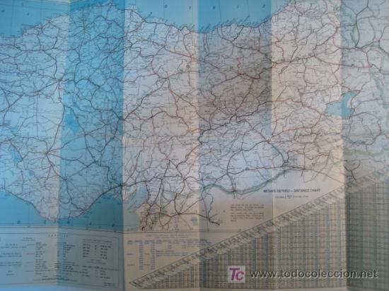 Mapas contempor&aacute;neos: TURKIA TURQUIA TURKEY. MAPA DE CARRETERAS 1963