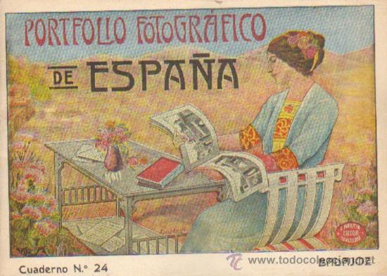 Mapas contempor&aacute;neos: PORTFOLIO FOTOGRAFICO DE ESPA&Ntilde;A. CUADERNO N&ordm; 24. BADAJOZ. P-PORTF-047