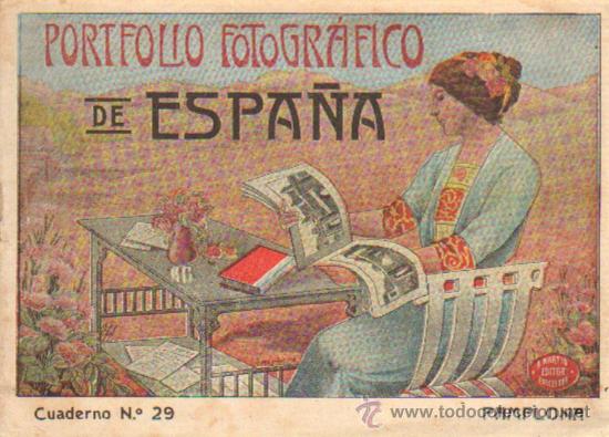 Mapas contempor&aacute;neos: PORTFOLIO FOTOGRAFICO DE ESPA&Ntilde;A. CUADERNO N&ordm; 29. PAMPLONA. P-PORTF-052