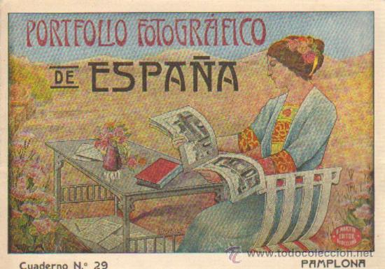 Mapas contempor&aacute;neos: PORTFOLIO FOTOGRAFICO DE ESPA&Ntilde;A. CUADERNO N&ordm; 29. PAMPLONA. P-PORTF-053