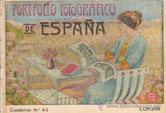 Mapas contempor&acirc;neos: PORTFOLIO FOTOGRAFICO DE ESPA&Ntilde;A. CUADERNO N&ordm; 45. CORU&Ntilde;A. P-PORTF-078