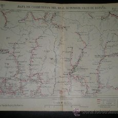 Mapas contemporáneos: MAPA ENTELADO DE BOLTAÑA SEO DE URGEL BARBASTRO ANDORRA SOLSONA VIELLA REAL AUTOMOVIL CLUB AÑOS 20 . Lote 35691979
