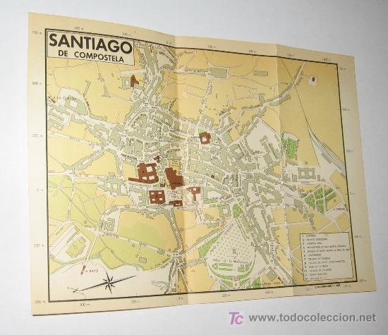 Santiago De Compostela Plano Callejero Ano 19 Sold Through Direct Sale