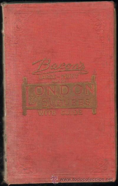 Mapas contempor&aacute;neos: LONDON AND SUBURBS WITH GUIDE - Foto 1