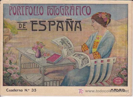 Zeitgen&ouml;ssische Karten: MADRID. Portfolio Fotogr&aacute;fico de Espa&ntilde;a: Cup&oacute;n N&ordm; 35.