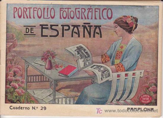 Zeitgen&ouml;ssische Karten: PAMPLONA. Portfolio Fotogr&aacute;fico de Espa&ntilde;a: Cup&oacute;n N&ordm; 29.