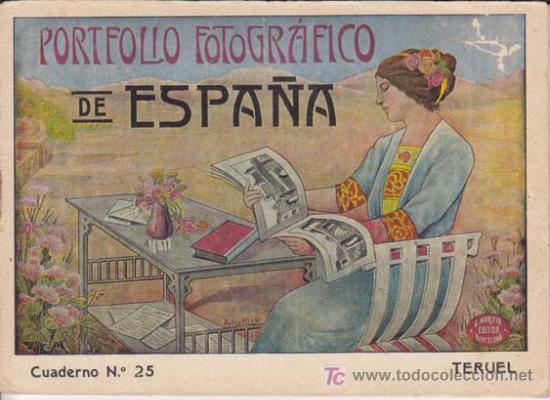 Zeitgen&ouml;ssische Karten: TERUEL. Portfolio Fotogr&aacute;fico de Espa&ntilde;a: Cup&oacute;n N&ordm; 25.