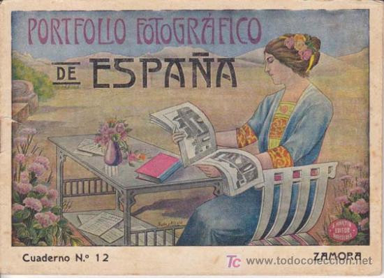 Zeitgen&ouml;ssische Karten: ZAMORA. Portfolio Fotogr&aacute;fico de Espa&ntilde;a: Cup&oacute;n N&ordm; 12.