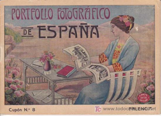 Zeitgen&ouml;ssische Karten: PALENCIA. Portfolio Fotogr&aacute;fico de Espa&ntilde;a: Cup&oacute;n N&ordm; 8.