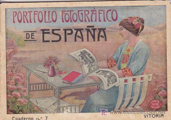 Zeitgen&ouml;ssische Karten: VITORIA. Portfolio Fotogr&aacute;fico de Espa&ntilde;a: Cup&oacute;n N&ordm; 7.