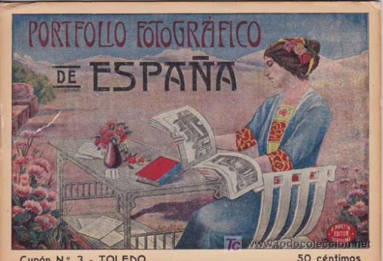 Zeitgen&ouml;ssische Karten: TOLEDO. Portfolio Fotogr&aacute;fico de Espa&ntilde;a: Cup&oacute;n N&ordm; 3.