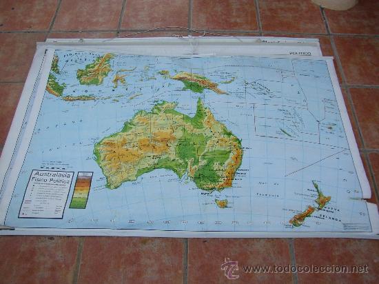 Mapas contempor&aacute;neos: MAPA DE AUSTRALIA - Foto 2