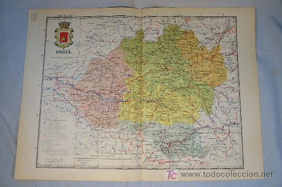 Contemporary maps: SORIA - Atlas de Espa&ntilde;a. Mapa n.&ordm; 42