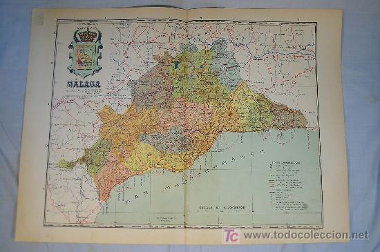 Contemporary maps: MALAGA - Atlas de Espa&ntilde;a. Mapa n.&ordm; 29