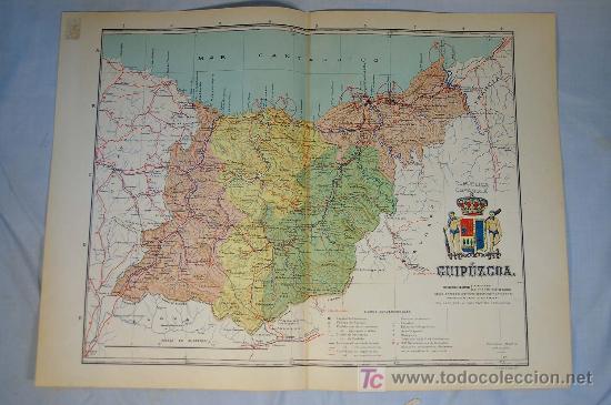 Contemporary maps: GUIP&Uacute;ZCOA - Atlas de Espa&ntilde;a. Mapa n.&ordm; 20