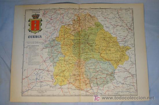 Contemporary maps: CUENCA - Atlas de Espa&ntilde;a. Mapa n.&ordm; 16