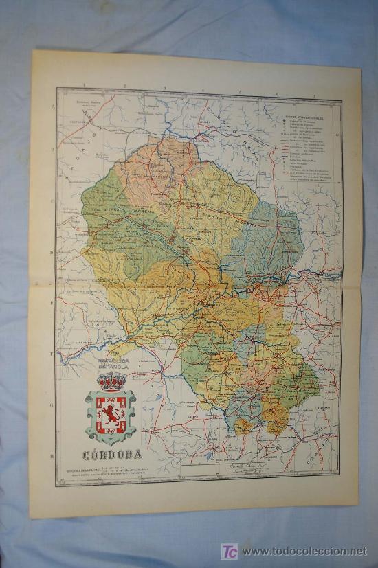 Contemporary maps: C&Oacute;RDOBA - Atlas de Espa&ntilde;a. Mapa n.&ordm; 14
