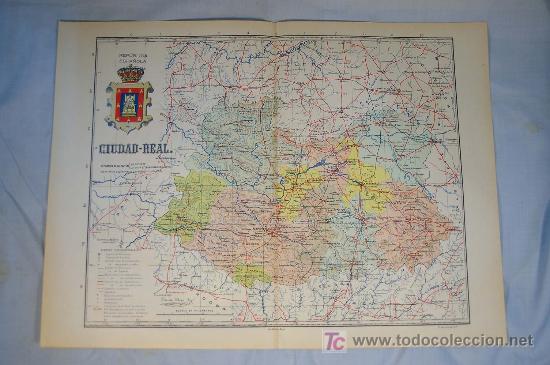 Contemporary maps: CIUDAD REAL - Atlas de Espa&ntilde;a. Mapa n.&ordm; 13