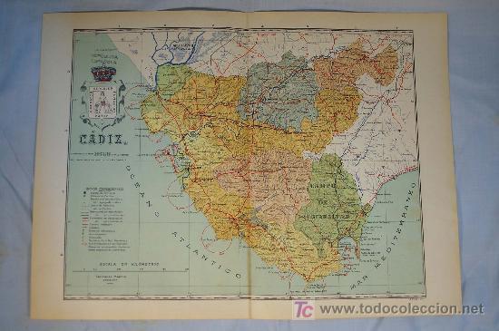 Contemporary maps: C&Aacute;DIZ - Atlas de Espa&ntilde;a. Mapa n.&ordm; 11