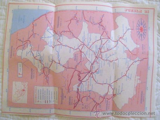 Mapas contempor&aacute;neos: MAPA MEJICANO A&Ntilde;OS 70. - PUEBLA -... ENVIO GRATIS&iexcl;&iexcl;&iexcl;