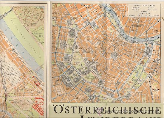 Mapas contempor&aacute;neos: Plano de Austria y Viena - Foto 2
