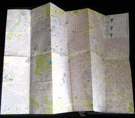 Mapas contempor&acirc;neos: PLANO DE MADRID - A&Ntilde;O 1998 - MAPA URBANO CIUDAD - URBANISMO TURISMO VIAJE - M&Aacute;S PLANOS EN VENTA