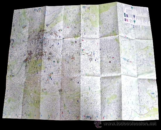 Mapas contempor&aacute;neos: PLANO DE MADRID - A&Ntilde;O 2008 - GRANDE - MAPA URBANO CIUDAD - URBANISMO -- OTROS PLANOS EN VENTA