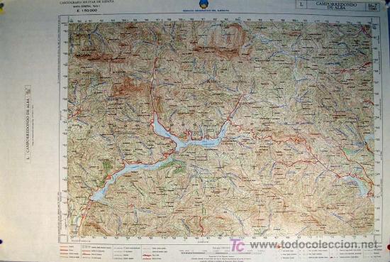 Mappe contemporanee: SERVICIO GEOGR&Aacute;FICO DEL EJ&Eacute;RCITO. CAMPORREDONDO DE ALBA - PALENCIA. Mapa a Escala 1: 50.000. Cartogr