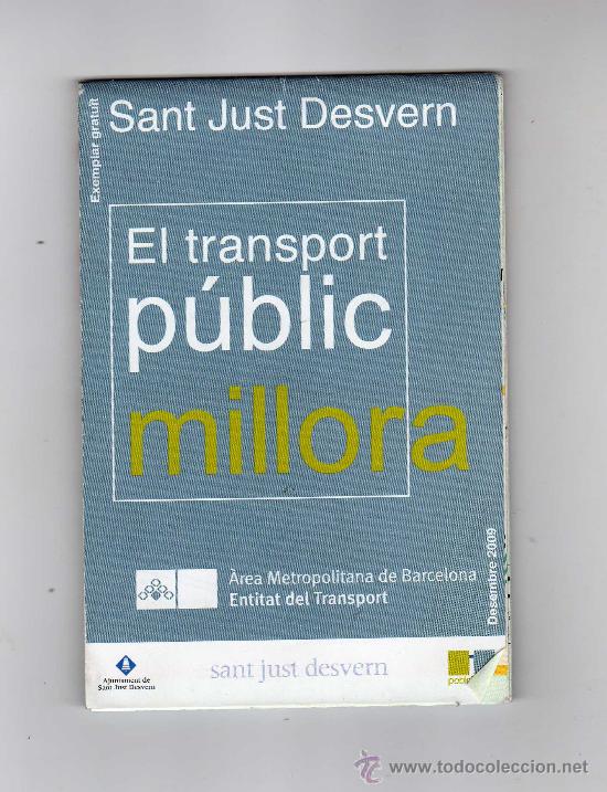 Mapas contempor&aacute;neos: PLANO ACTUAL DE SANT JUST DESVERN (BARCELONA)