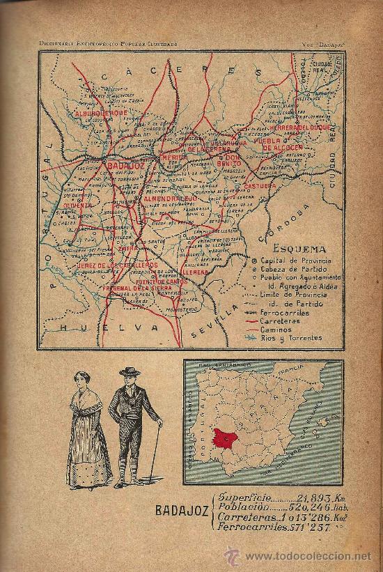 Mapas contempor&aacute;neos: Mapa de Badajoz  - circa 1900 - Foto 1