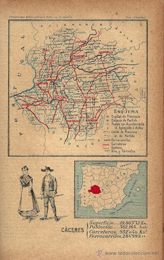 Mapas contempor&aacute;neos: Mapa de C&Aacute;CERES - circa 1900 - Foto 1