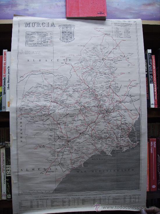 Mapas contempor&aacute;neos: mapa de la region de murcia - Foto 1