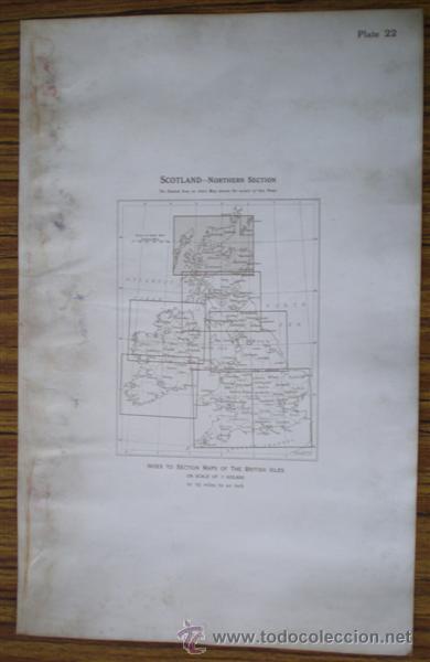 Mapas contempor&aacute;neos: MAPA INGLATERRA .. Scotland &ndash; northern section - Foto 2