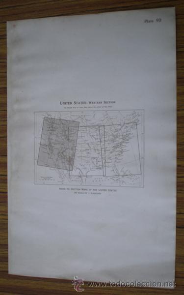 Mapas contempor&aacute;neos: United states &ndash; Weesterrn section - Foto 2
