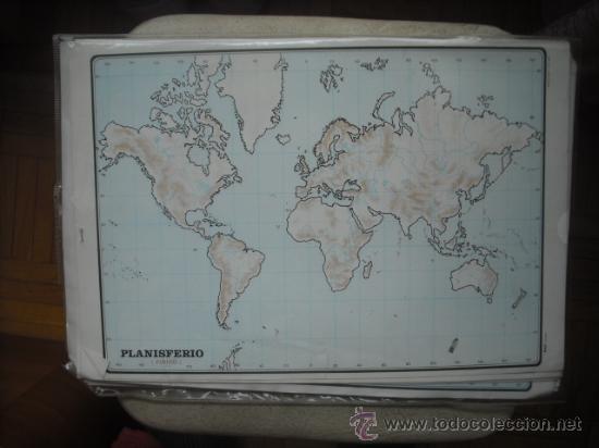 Mapas contempor&aacute;neos: MAPA - PLANISFERIO - Foto 1