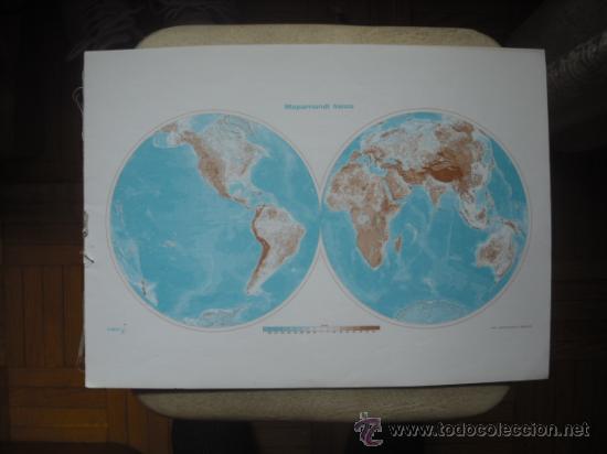 Mapas contempor&aacute;neos: MAPA - MAPAMUNDI  FISICO - Foto 1