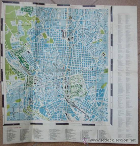 Mappe contemporanee: CALLEJERO Y PLANO DE MADRID