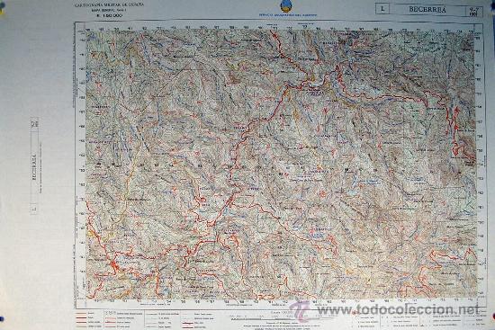 Mappe contemporanee: Servicio GEOGR&Aacute;FICO DEL EJ&Eacute;RCITO. BECERREA - GALICIA. Mapa a Escala 1: 50.000. Cartograf&iacute;a Militar d