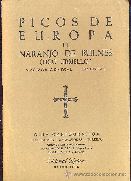 Zeitgen&ouml;ssische Karten: EDITORIAL ALPINA - PICOS DE EUROPA II