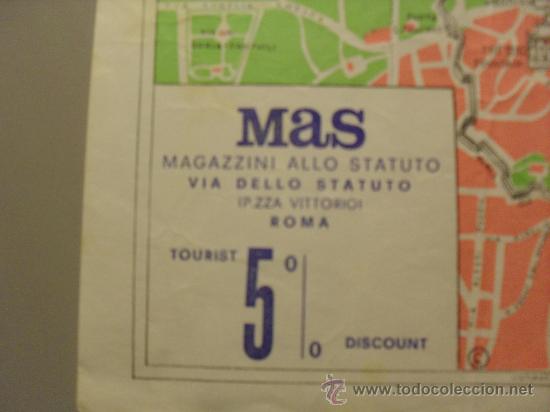 Mapas contempor&aacute;neos: MAPA TURISTICO DE ROMA, - Foto 4