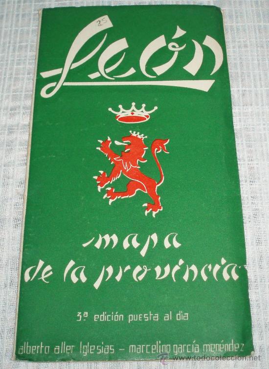 Mapas contempor&aacute;neos: mapa de la provincia de leon 3&ordf; edicion - Foto 1