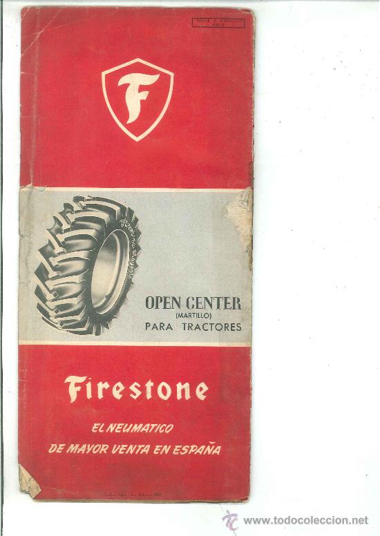 Mapas contempor&aacute;neos: MAPA DE CARRETERAS FIRESTONE HISPANIA N&ordm; 5