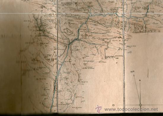 Mapas contempor&aacute;neos: Mapa de viaje del Cadi. 1922. - Foto 1