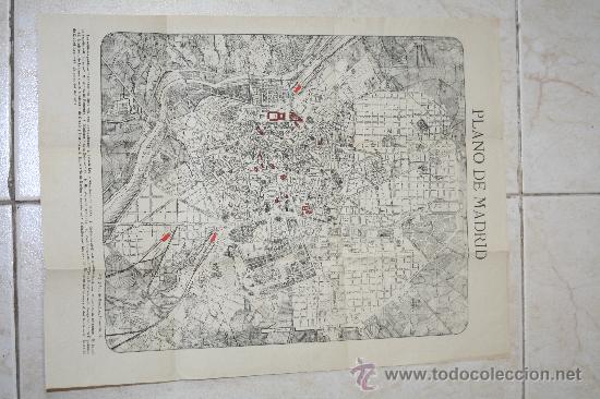 Mapas contempor&aacute;neos: PLANO DE LA CIUDAD DE MADRID SOBRE EL A&Ntilde;O 1925 - Foto 1